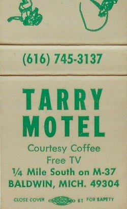 Outdoor Inn (Tarry Motel) - Matchbook (newer photo)